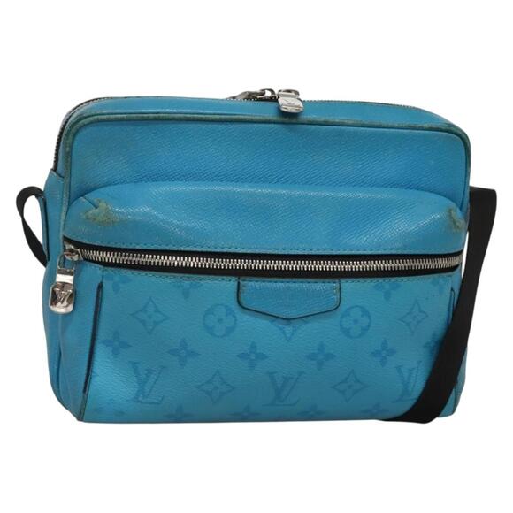 LOUIS VUITTON Taiga Lama Monogram Outdoor Messenger PM Bag M30749 - Picture 1 of 16
